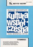 : Kultura Współczesna - 3/2000