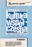 : Kultura Współczesna - 3-4/1996