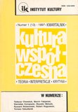 : Kultura Współczesna - 1/1997