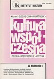 : Kultura Współczesna - 1-2/2000