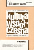 : Kultura Współczesna - 2/2001