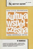 : Kultura Współczesna - 1-2/2002