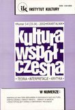 : Kultura Współczesna - 3-4/2002
