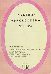 : Kultura Współczesna - e-wydanie –  1/1993