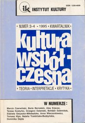 : Kultura Współczesna - e-wydanie – 3-4/1995