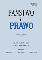 : Państwo i Prawo - e-wydanie – 3/2022