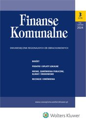 : Finanse Komunalne - e-wydanie – 3/2024