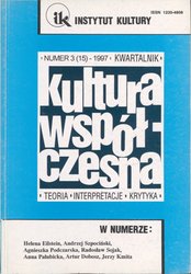 : Kultura Współczesna - e-wydanie – 3/1997
