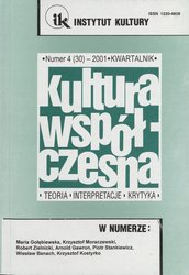 : Kultura Współczesna - e-wydanie – 4/2001