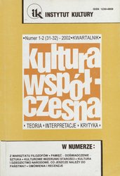 : Kultura Współczesna - e-wydanie – 1-2/2002
