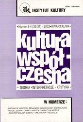 : Kultura Współczesna - e-wydanie – 3-4/2002