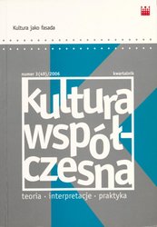 : Kultura Współczesna - e-wydanie – 3/2006