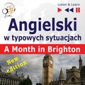 audiobooki: Angielski w typowych sytuacjach: A Month in Brighton - New Edition (16 tematów na poziomie B1) - audiobook