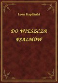 ebooki: Do Wieszcza Psalmów - ebook