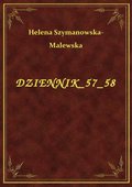 ebooki: Dziennik 57 58 - ebook