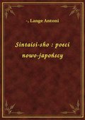 Sintaisi-sho : poeci nowo-japońscy - ebook