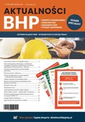 Aktualności BHP - Numer specjalny – e-wydanie – Gotowe plakaty bhp - wykorzystaj w swojej pracy