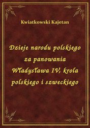 : Dzieje narodu polskiego za panowania Władysława IV, krola polskiego i szweckiego - ebook