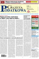 : Gazeta Podatkowa - e-wydania – 98/2022