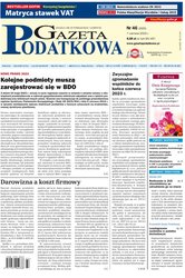 : Gazeta Podatkowa - e-wydania – 46/2023