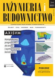 : Inżynieria i Budownictwo  - e-wydanie – 3-4/2023