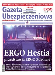 : Gazeta Ubezpieczeniowa - e-wydanie – 13/2024