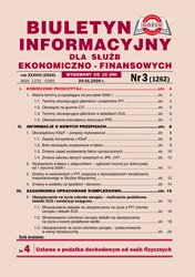 : Biuletyn Informacyjny dla Służb Ekonomiczno-Finansowych - e-wydania – 3/2026