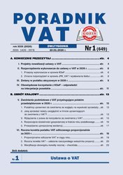 : Poradnik VAT - e-wydania – 1/2026