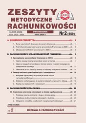 : Zeszyty Metodyczne Rachunkowości - e-wydania – 2/2026